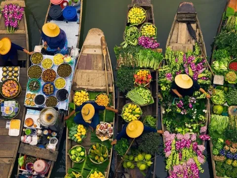 Chợ nổi miền Tây Nam Bộ: Nét văn hóa độc đáo nhất